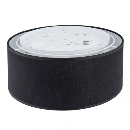 Plafon okrągły z abażurem Rondo 50cm czarny TK Lighting