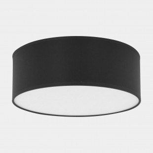 Plafon okrągły z abażurem Rondo 45cm czarny TK Lighting