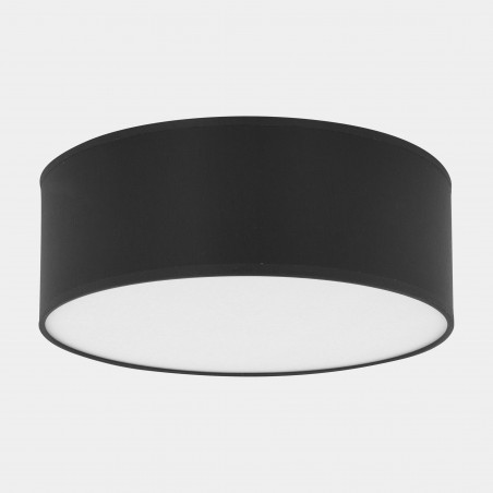 Plafon okrągły z abażurem Rondo 45cm czarny TK Lighting
