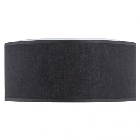 Plafon okrągły z abażurem Rondo 50cm czarny TK Lighting