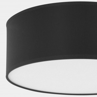 Plafon okrągły z abażurem Rondo 45cm czarny TK Lighting