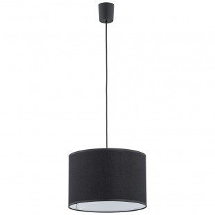 Lampa wisząca z abażurem Rondo 50cm czarna TK Lighting