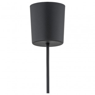 Lampa wisząca z abażurem Rondo 30cm czarna TK Lighting