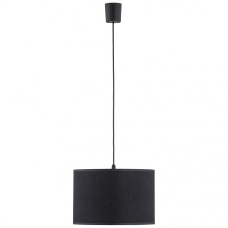 Lampa wisząca z abażurem Rondo 50cm czarna TK Lighting