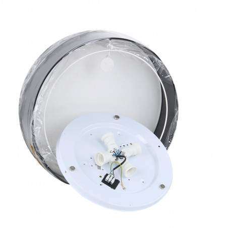 Plafon okrągły z abażurem Rondo 45cm czarny TK Lighting
