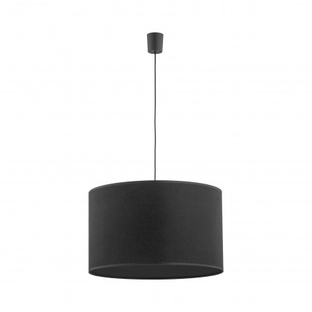 Lampa wisząca z abażurem Rondo 50cm czarna TK Lighting