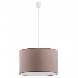 Lampa wisząca z abażurem Rondo 30cm cappucino TK Lighting