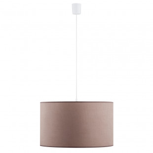 Lampa wisząca z abażurem Rondo 50cm cappucino TK Lighting