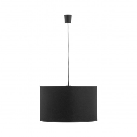 Lampa wisząca z abażurem Rondo 50cm czarna TK Lighting