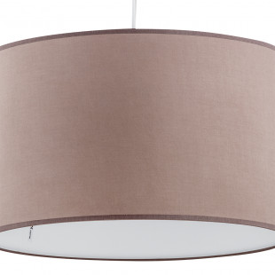 Lampa wisząca z abażurem Rondo 50cm cappucino TK Lighting