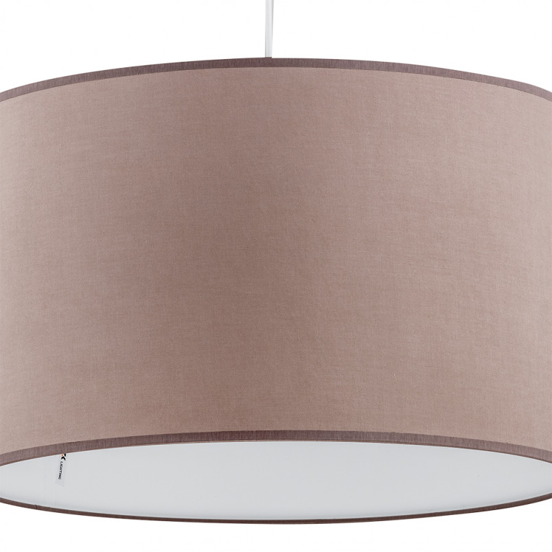 Lampa wisząca z abażurem Rondo 50cm cappucino TK Lighting
