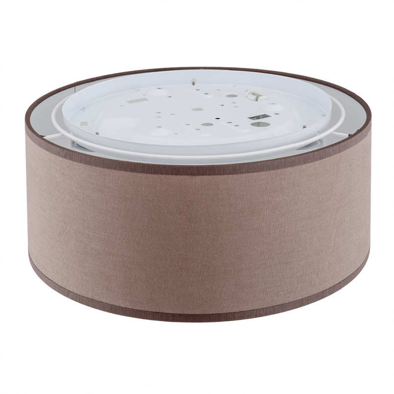 Plafon okrągły z abażurem Rondo 50cm cappucino TK Lighting
