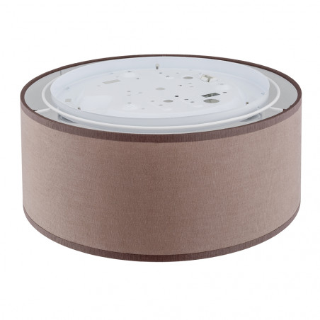 Plafon okrągły z abażurem Rondo 50cm cappucino TK Lighting