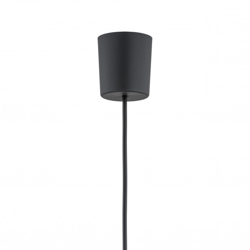 Lampa wisząca z abażurem Rondo 50cm czarna TK Lighting