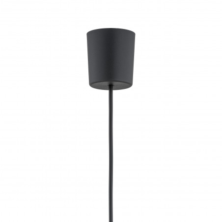 Lampa wisząca z abażurem Rondo 50cm czarna TK Lighting