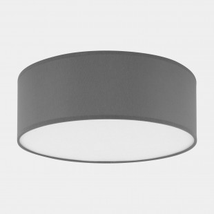 Plafon okrągły z abażurem Rondo 45cm grafitowy TK Lighting