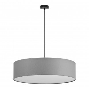 Lampa wisząca z abażurem Rondo 60cm grafitowa TK Lighting