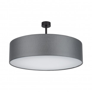 Plafon sufitowy z abażurem Rondo II 60cm grafitowy TK Lighting