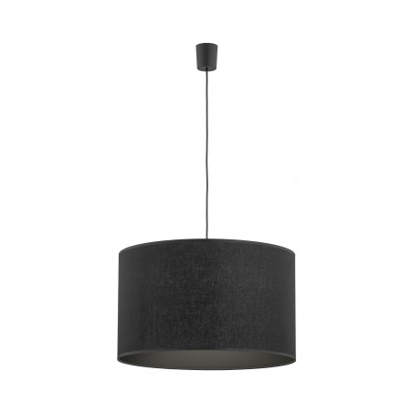 Lampa wisząca z abażurem Rondo 50cm czarna TK Lighting