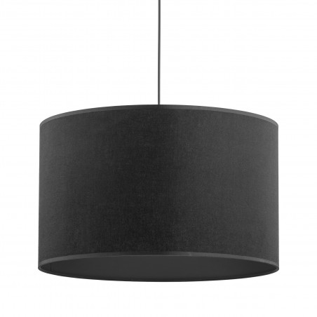Lampa wisząca z abażurem Rondo 50cm czarna TK Lighting