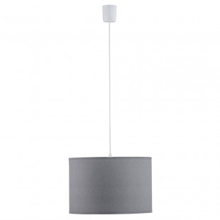 Lampa wisząca z abażurem Rondo 30cm szara TK Lighting