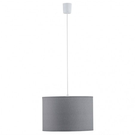Lampa wisząca z abażurem Rondo 50cm szara TK Lighting