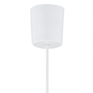 Lampa wisząca z abażurem Rondo 30cm szara TK Lighting
