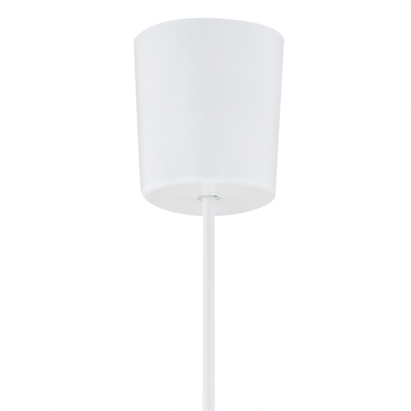 Lampa wisząca z abażurem Rondo 50cm szara TK Lighting