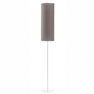 Lampa podłogowa z abażurem Rondo 25cm cappucino TK Lighting