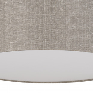 Plafon okrągły z lnianym abażurem Rondo II 40cm TK Lighting