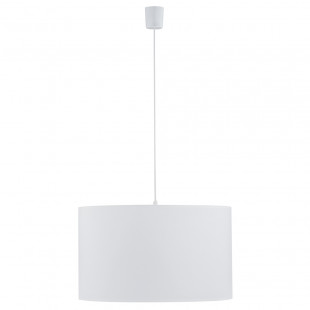 Lampa wisząca z abażurem Rondo 30cm biała TK Lighting