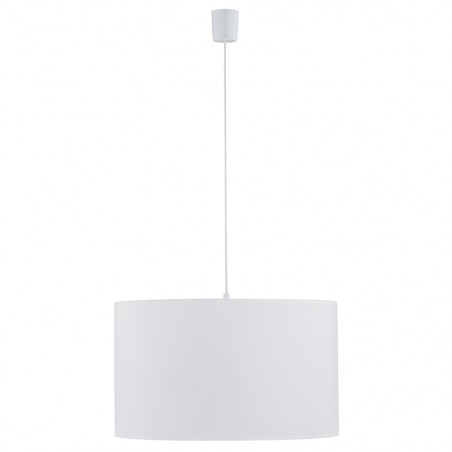 Lampa wisząca z abażurem Rondo 30cm biała TK Lighting