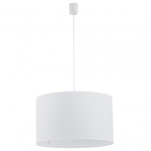 Lampa wisząca z abażurem Rondo 50cm biała TK Lighting
