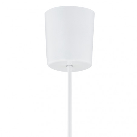 Lampa wisząca z abażurem Rondo 50cm biała TK Lighting