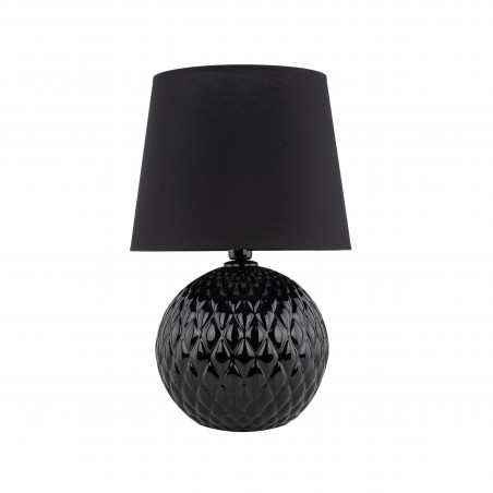 Lampa stołowa szklana dekoracyjna Santana czarna TK Lighting