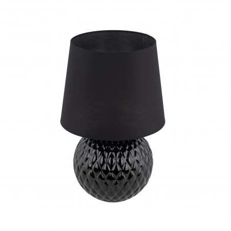 Lampa stołowa szklana dekoracyjna Santana czarna TK Lighting