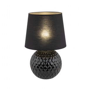 Lampa stołowa szklana dekoracyjna Santana czarna TK Lighting