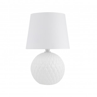 Lampa stołowa szklana dekoracyjna Santana biała TK Lighting