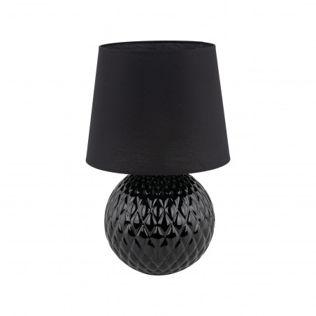 Lampa stołowa szklana dekoracyjna Santana czarna TK Lighting
