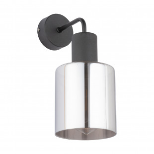 Kinkiet szklany Sierra grafit lustrzany / czarny TK Lighting