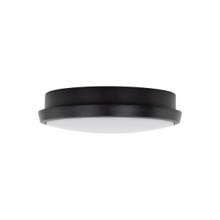 Kinkiet okrągły / plafon zewnętrzny Sferis LED 3000K IP54 24,5cm czarny TK Lighting