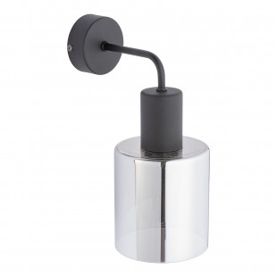 Kinkiet szklany Sierra grafit lustrzany / czarny TK Lighting