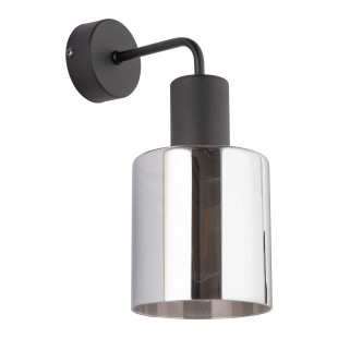 Kinkiet szklany Sierra grafit lustrzany / czarny TK Lighting