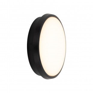 Kinkiet okrągły / plafon zewnętrzny Sferis LED 3000K IP54 24,5cm czarny TK Lighting