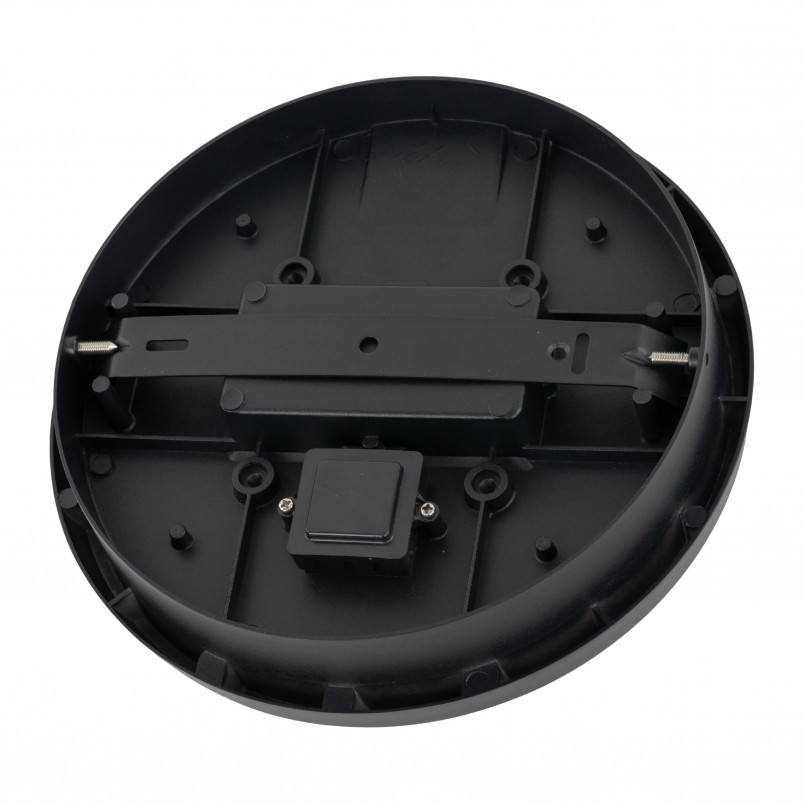 Kinkiet okrągły / plafon zewnętrzny Sferis LED 3000K IP54 24,5cm czarny TK Lighting