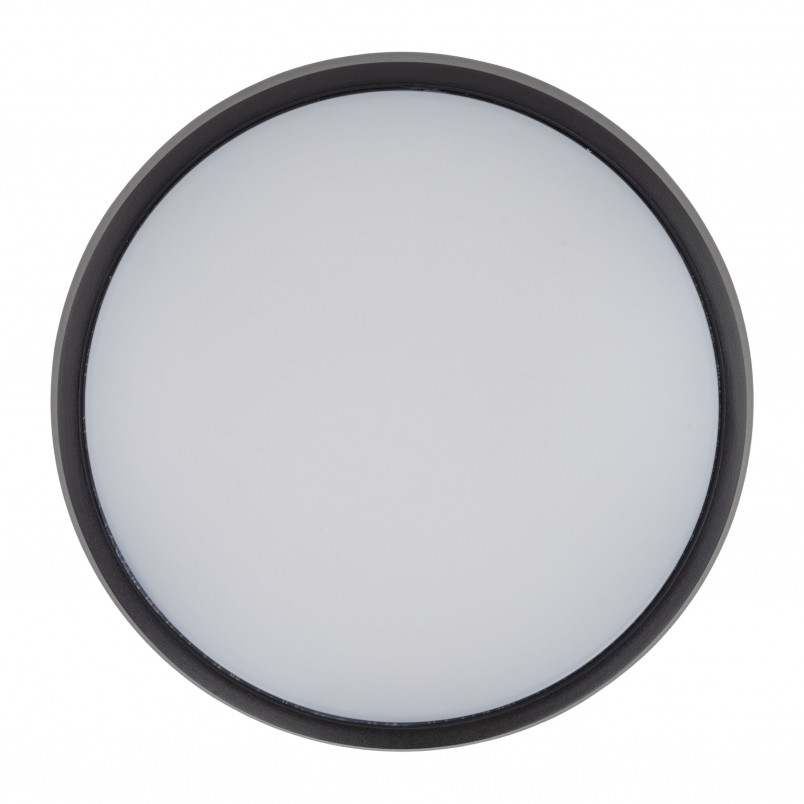 Kinkiet okrągły / plafon zewnętrzny Sferis LED 3000K IP54 24,5cm czarny TK Lighting