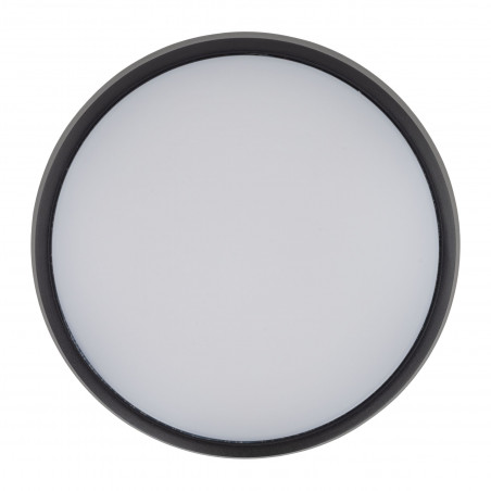 Kinkiet okrągły / plafon zewnętrzny Sferis LED 3000K IP54 24,5cm czarny TK Lighting