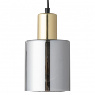 Kinkiet szklany Sierra grafit lustrzany / czarny / złoty TK Lighting