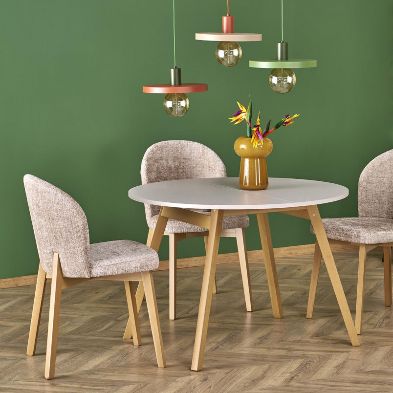 Lampa wisząca z płaskim kloszem Sila Brick Green 30cm ceglana TK Lighting