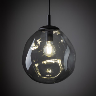 Lampa wisząca szklana nowoczesna Sol 25cm grafitowa TK Lighting